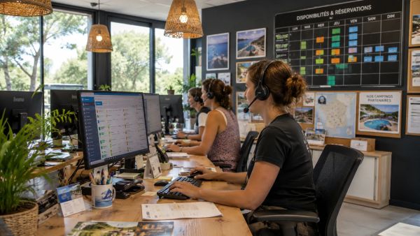Comprendre le fonctionnement d'une centrale de réservation de camping