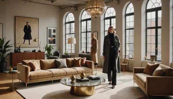 Tendances vestimentaires et design d'intérieur